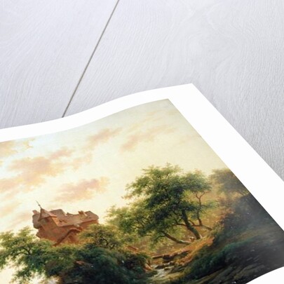 Landscape by Jan Adam Janszoon Kruseman