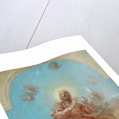 The Declaration of St. Isidor by Carle van Loo