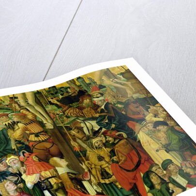 The Crucifixion, c.1500 by Master of Hamburg