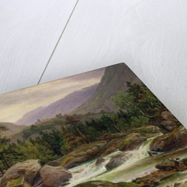 Norwegian Waterfall, 1840 by Thomas Fearnley