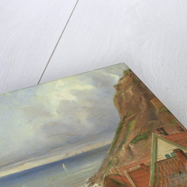 View from a Window of Helgoland by Ernst Willers