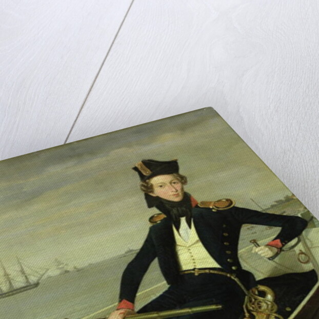Portrait of a Young Danish Naval Officer, 1841 by Bernhard Axel Bendixen
