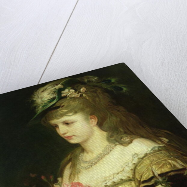 A Young Girl by Hermann Kaulbach