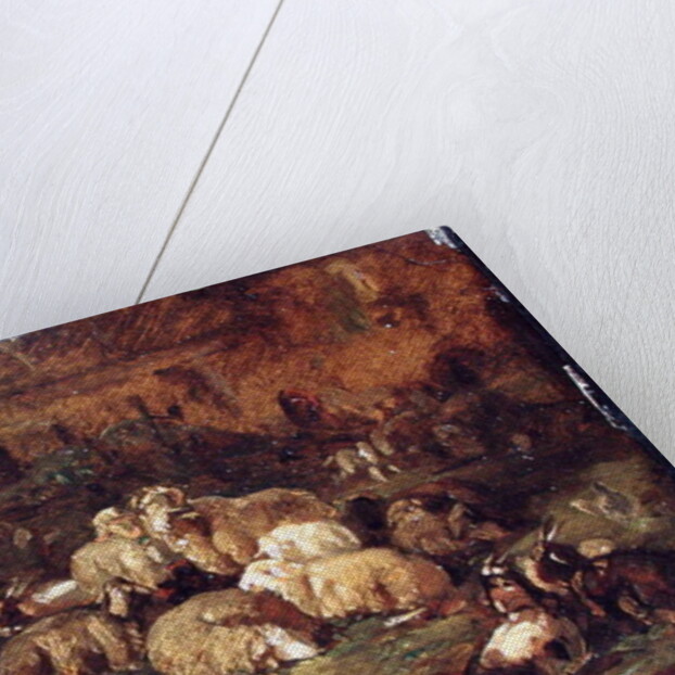 Sheep, Goats and Chickens by Johann Christian Reinhardt