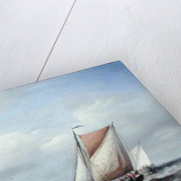 Still Sea in Fine Weather by Paul Jean Clays