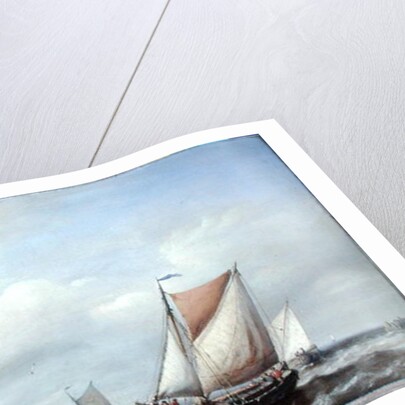 Still Sea in Fine Weather by Paul Jean Clays