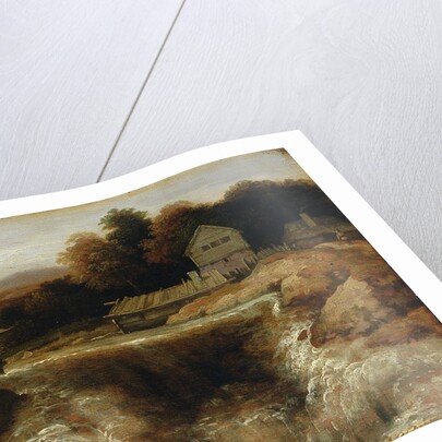 Northern Waterfall by Allart van Everdingen