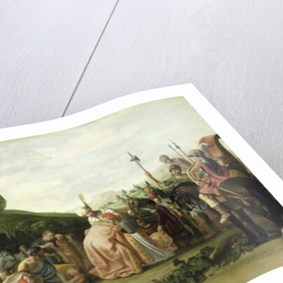 Joseph Receives his Father in Egypt, 1628 by Nicolaes Cornelisz Moeyaert