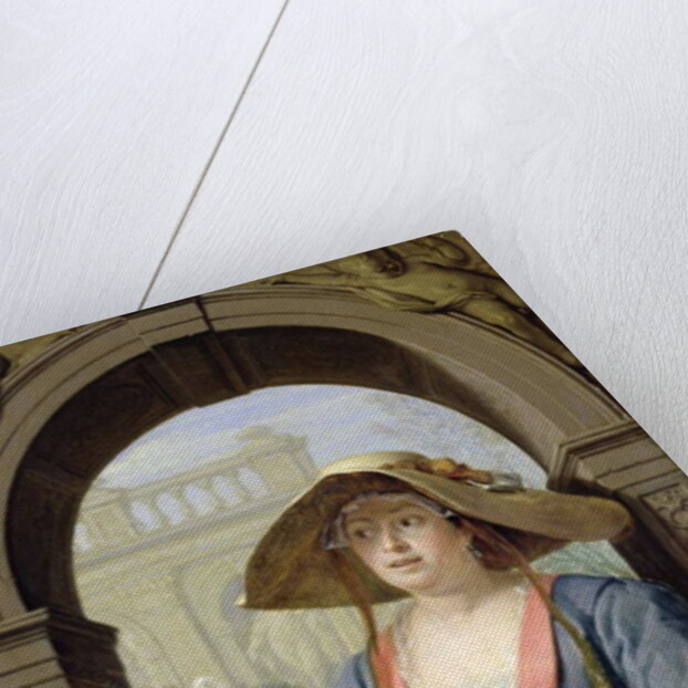 Portrait of the Mistress of the Artist M.C. Cremers by Jacques Ignatius de Roore