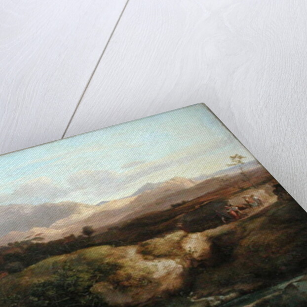 Roman Landscape by Heinrich Dreber