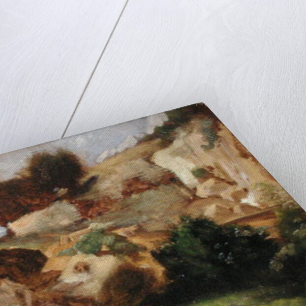 Landscape with the Penitent Magdalene by Heinrich Dreber