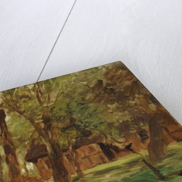 Farmstead under Trees by Thomas Ludwig Herbst