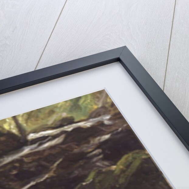 Waterfall by Christian Friedrich Gille