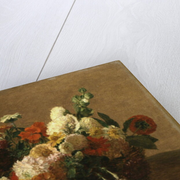 Flower Still Life by Ignace Henri Jean Fantin-Latour