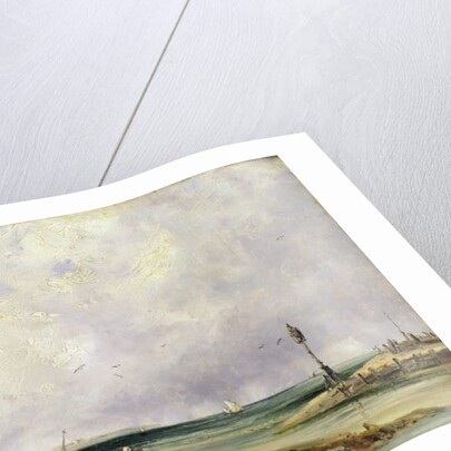 Beach Scene by Richard Parkes Bonington