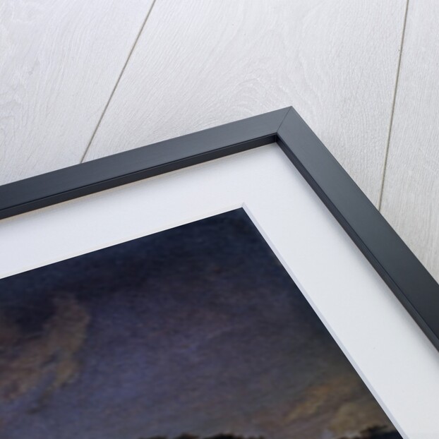 Holstein Sea - Moonlight, 1847 by Johann Georg Haeselich