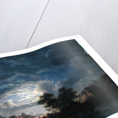 Village on a Canal, 1840 by Jacobus Theodorus Abels