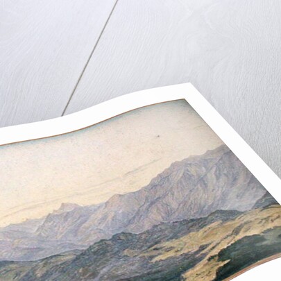 Mountain Valley in Oberbayern, 1829 by Hermann Kauffmann