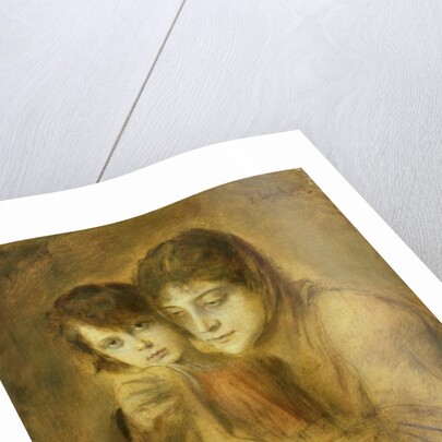 Mother and Child, 1893 by Franz Seraph von Lenbach