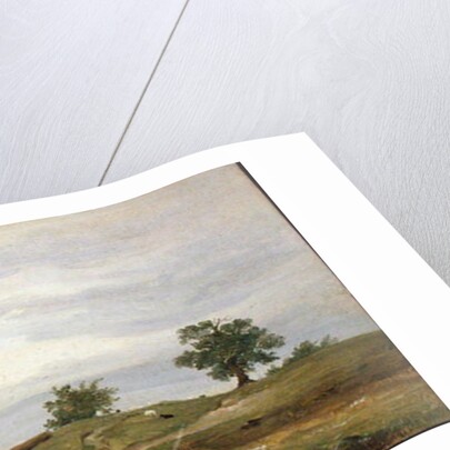 Upper Bavarian Landscape by Jacob C. Eduard Averberg