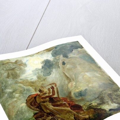 Ossian Conjures Up the Spirits with His Harp on the Banks of the River of Lora, c.1811 by Francois Pascal Simon Baron Gerard