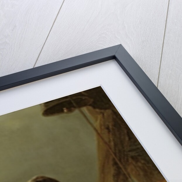 The Pilot Keeps Watch, 1851 by Karl Schlesinger