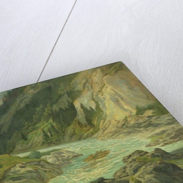 Rapids on the River Isar, 1830 by Carl Morgenstern