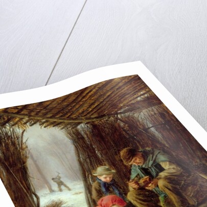 The Woodcutter's Meal, 1873 by Pierre Edouard Frere