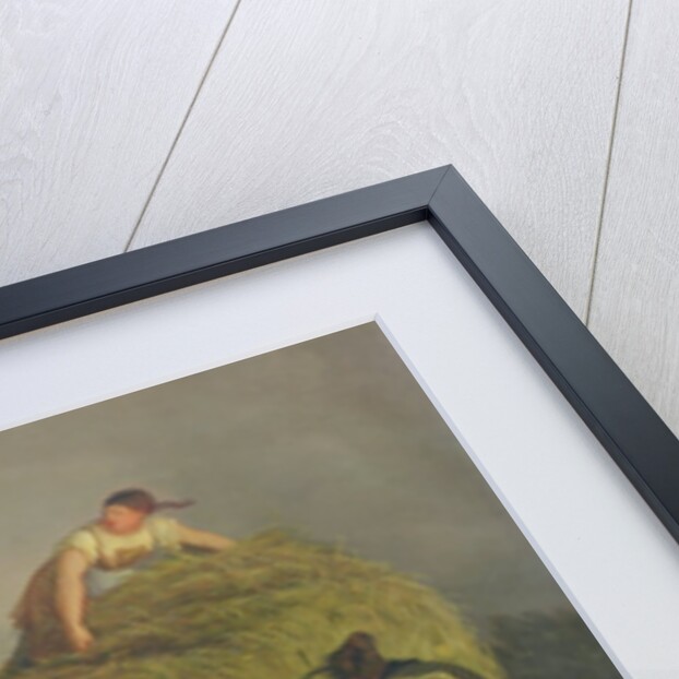 Harvesting the Hay Before the Storm, 1844 by Rudolph Friedrich Wasmann