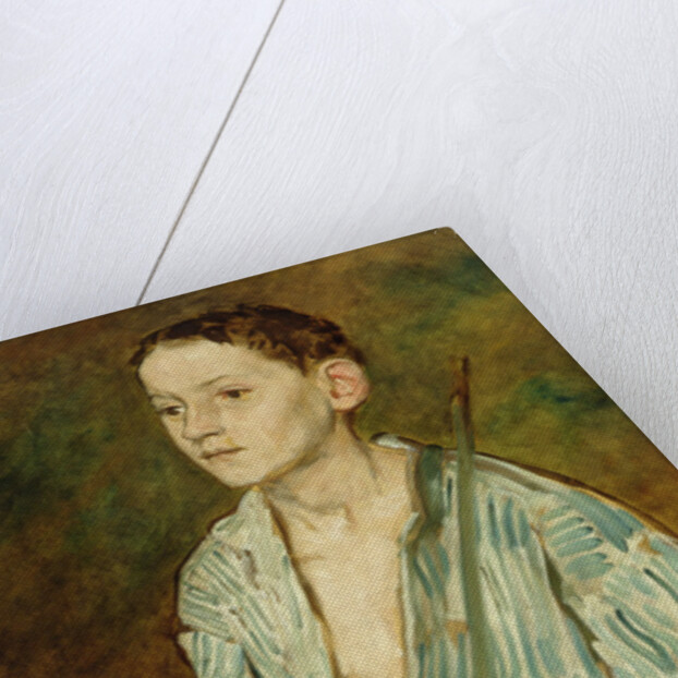 Portrait of a Boy by Eduard Karl Franz von Gebhardt