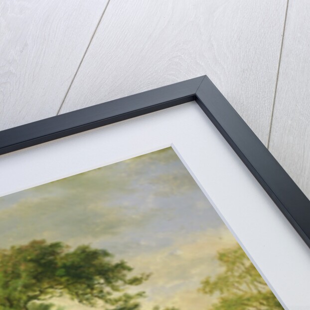 Gut Neverstaven, near Oldesloe, 1859 by Otto Speckter