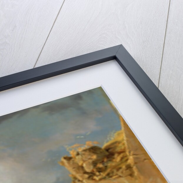 Surf on a Rocky Coast, 1835 by Andreas Achenbach