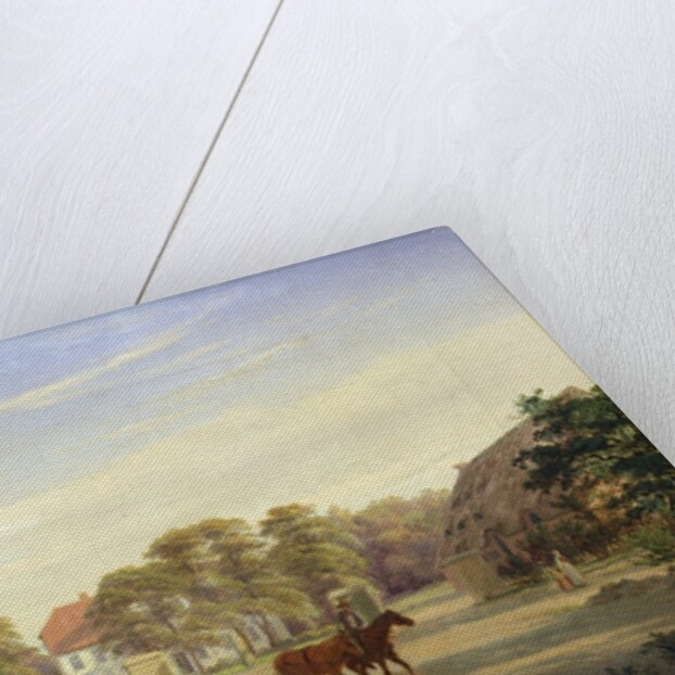 Gut Grabau, near Oldesloe, 1841 by Johann Georg Haeselich