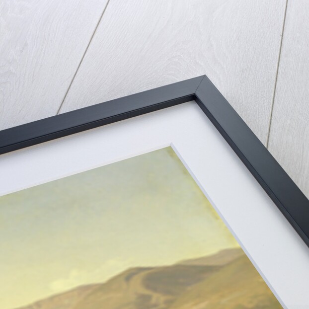 The Ruins of Brunnenburg Castle in the Etschtal Valley, 1838 by Johann Georg Paul Mohr