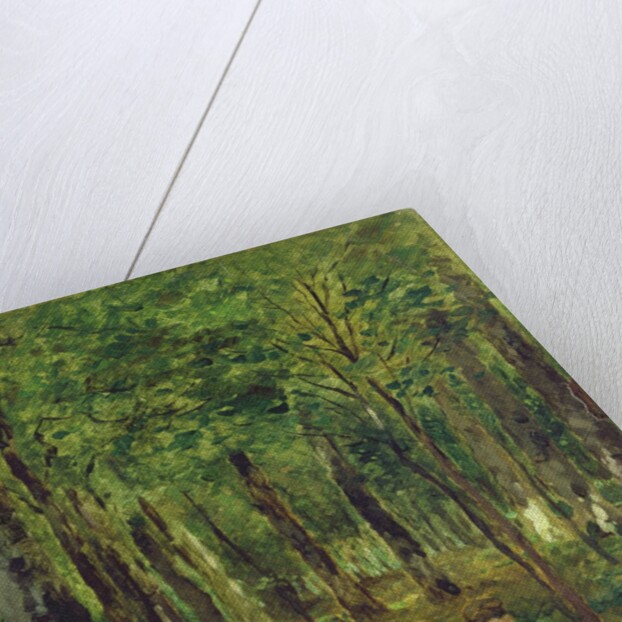 Young Farmer sitting in the Forest, 1878 by Thomas Ludwig Herbst