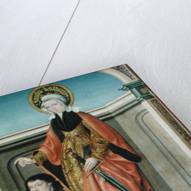 St. Catherine of Alexandria by The Master of Kappenberg