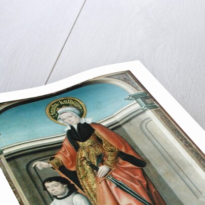St. Catherine of Alexandria by The Master of Kappenberg