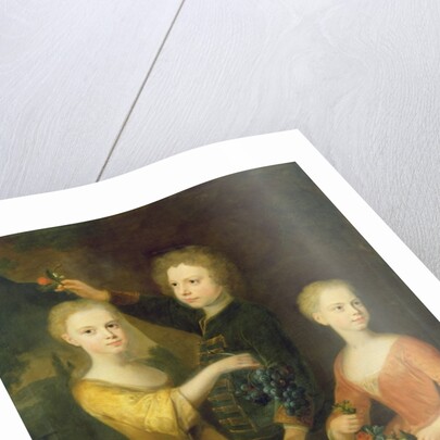 The Children of Councillor Barthold Heinrich Brockes by Balthasar Denner