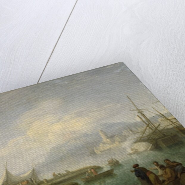 Coastal Landscape by Jacob-Philippe Hackert