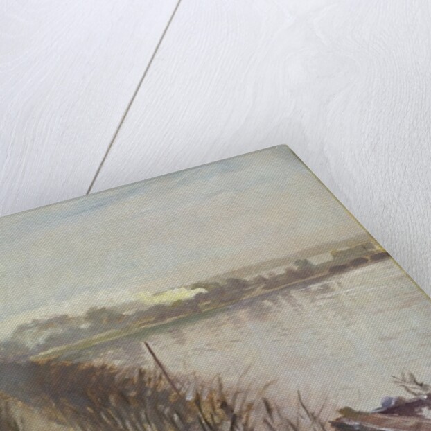 Binnenalster and Neuer Junfernstieg in Hamburg by Laurits Regner Tuxen