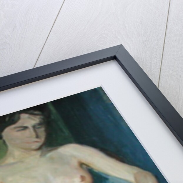 Seated Nude by Franz Nolken