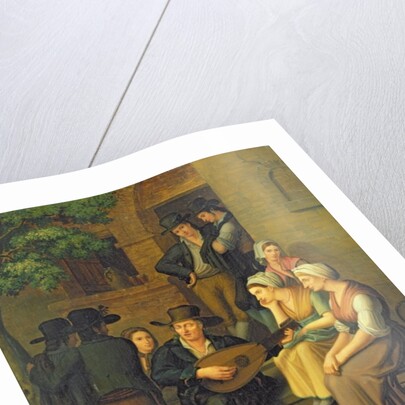 The Blind Singer, 1828 by M Von