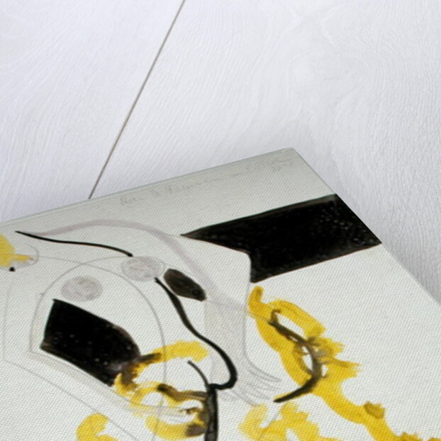 Dancer with a Yellow Shawl by Ernst Ludwig Kirchner