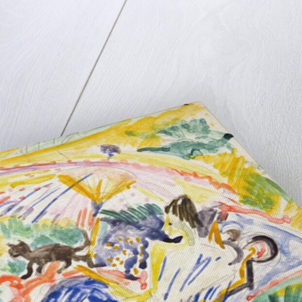 Sunbathing, 1919 by Ernst Ludwig Kirchner