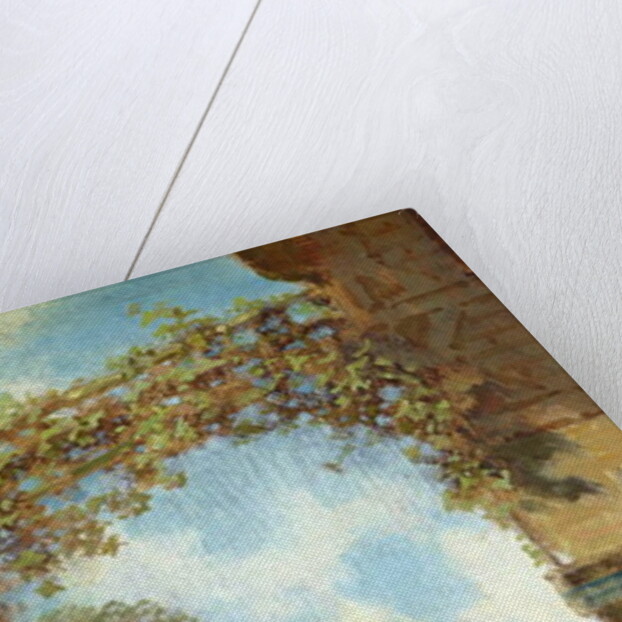 Old Man on the Terrace by Carl Spitzweg