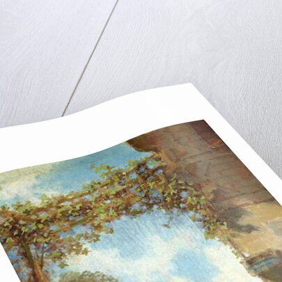 Old Man on the Terrace by Carl Spitzweg