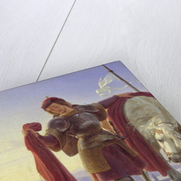 St. Martin and the Beggar, 1836 by Alfred Rethel