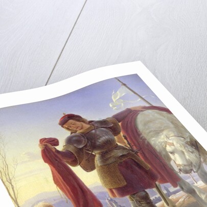 St. Martin and the Beggar, 1836 by Alfred Rethel