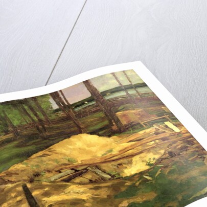 Sawdust Pit, 1876 by Carl Schuch