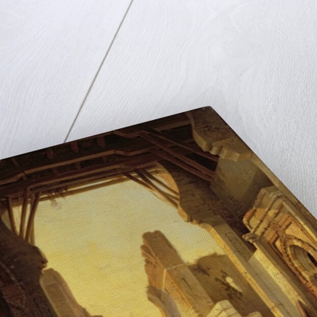 The Gates of El Geber in Morocco by Francois Antoine Bossuet